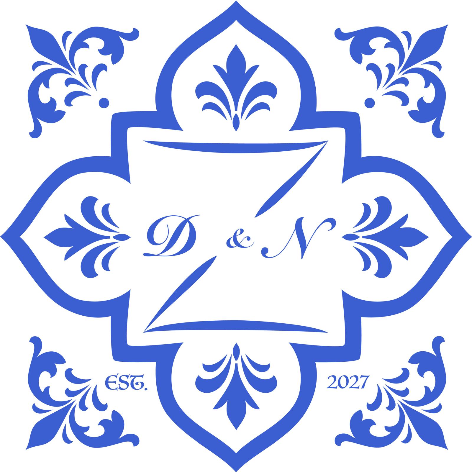 Dani and Noah monogram